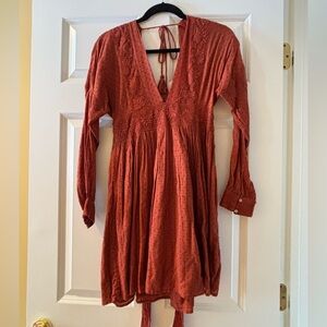 Free People Cinnamon Midi Dress